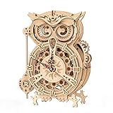 ROKR Owl Clock Puzzle 3D Maqueta Madera | Maquetas para Montar | Maquetas para Construir...