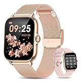 2023 Reloj Inteligente Mujer con Llamadas Bluetooth 5.1, HASAKEI 1,7” Smartwatch 28...