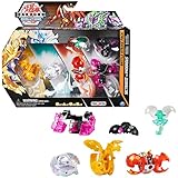 BAKUGAN 'Evolutions' Battle Strike Pack de 6 Unidades con 1 Platino (Pyrus Sectanoid), 2...
