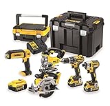 DeWalt dck551p3t-qw Kit de 5 herramientas eléctricas portátiles 18 V...