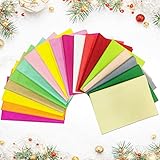 AFASOES 72 Papel de Seda 18 Colores Hojas Papel Seda para Envolver regalos 50 x 70 cm...