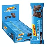 PowerBar Protein Plus Low Sugar Chocolate Brownie 30 x 35g - Barras de Proteína con Bajo...