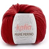 Lanas Katia Prime Merino Ovillo de Color Coral Cod. 14