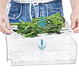 Xiaolan Cajones de Almacenamiento para Nevera apilables | Compartimiento de Almacenamiento...