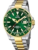 JAGUAR Reloj Modelo J863/B de la colección Executive, Caja de 43,5 mm Verde con Correa de...