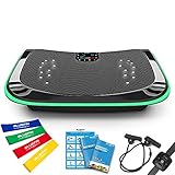 Bluefin Plataforma Vibratoria de Fitness con Triple Motor 4D | Masaje de Terapia...