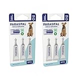 Parasital Pipetas Antiparasitarias para Perros Medianos de 10 a 25 kg - Pack de 6x2,5ml de...