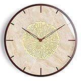 Reloj De Pared Vintage 40 Cm De Madera Salon Cocina Reloj De Pared Decorativo Redondo De...