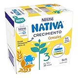 NESTLÉ NATIVA Crecimiento 3 Cereales 6x1L