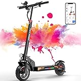 HITWAY Patinete Eléctrico Pro 10'para Adultos, con App Potente Motor 800W, MAX Autonomía...
