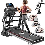 cinta de correr plegable electrica para casa 2.5HP 56cm inteligente fitness cinta de andar...