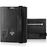 DODENSHA Carteras Hombre Pequeña Tarjetero Monedero Hombre Billeteras para Hombre RFID...