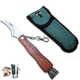 CUPERINOX Navaja Setas | Navaja para Setas | Navaja champiñon | Navaja setera | Acero...