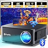 Proyector Portatil FunFlix Full HD 5G WiFi Bluetooth,Mini Proyector Natif 1080P Home Video...