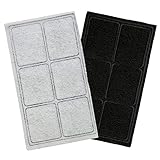 LOBOY Filtro para fuente de agua para gatos – 2 pequeños filtros para fuente de agua...