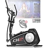 Sportstech CX2 Bicicleta elíptica -Marca de Calidad Alemana- Eventos en Directo y App...