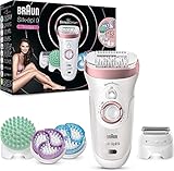 Braun Silk-épil 9 Depiladora Eléctrica Mujer, SkinSpa con Tecnologí­a SensoSmart y 13...