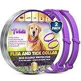 Tratamiento contra Las pulgas en Perros - Pack de 2 Collares para Perros - 8 Meses de...