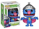 Barrio Sesamo Funko Pop! - Super Grover 01 Figura de colección Standard, Vinilo,