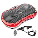 FITFIU Fitness PV-100 - Plataforma Vibratoria Oscilante, con movimiento en 2 planos, 400...