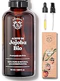 Bionoble Aceite de Jojoba OrgÃ¡nico 50ml - 100% Puro, Natural y Prensado en FrÃ­o -...