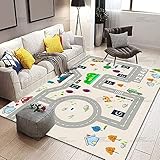 OYTHO Alfombra De Juego, Alfombras De Dibujos Animados para Niños, Alfombras De Juego...