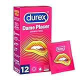 Durex Preservativos Dame Placer con Puntos y Estrías - 12 condones