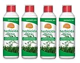 Herbicida Total Glifosato 36% FLOWER 2 litros (4x500 ml. Tratamiento válido para 200...