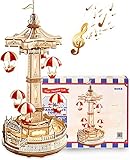 ROKR Puzzle 3D Torre de Paracaídas Maquetas para Construir Adultos,decoraciÓn De...