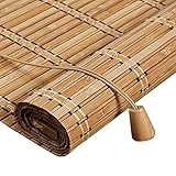 Persiana Bambu Exterior- Persiana Enrollable - Persianas de Madera,Estor Enrollable de...