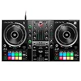 Hercules DJ - Mesa de mezclas de DJ Control Inpulse 500 con 2 platos + soporte para...