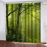 DANLIM Cortinas Opacas Térmicas Aislantes Frío Y Calor - Cortinas con Ojales para...