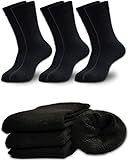 DIVABONNA 6 Pares Calcetines Lana Térmicos Mujer - Calcetines Térmicos Mujer -...