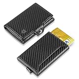 DODENSHA Tarjeteros para Tarjetas de Credito, Cartera para Hombre Pequeñas RFID Bloqueo...