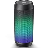 ELEHOT-Store Altavoz Bluetooth Potente Portatil con Luz LED de 5 Modos Altavoces Bluetooth...
