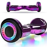 HB Hoverboard 6,5' - Bluetooth - LED - Potente 700 W - Patinetes autoequilibrio - Para...
