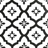 WallPops FP2480 Comet Peel & Stick, 30.48 cm x 30.48 cm x 1.5 mil, - Azulejos de suelo,...