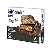 BiManán beFIT - Barritas de Proteína Sabor Chocolate, para Tonificar tu Masa Muscular -...