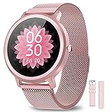 NAIXUES Smartwatch Mujer Reloj Inteligente IP68 con 24 Modos de Deporte, PulsÃ³metro,...