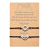 VGWON Pulsera de la Amistad, Pulsera de la Pareja, Amistad Mujeres Graduación Mejor Amigo...