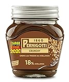 Pernigotti Crunchy - Crema De Cacao Con Trocitos De Avellana, 350 Gramo