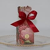 TsunNee 50 cajas de papel para caramelos, cajas de regalo de boda Mori, caja de regalo de...