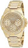 Guess Reloj Analógico para Mujer de Cuarzo con Correa en Acero Inoxidable W1156L2