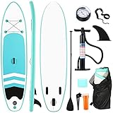 Tooluck Tabla Paddle Surf Hinchable (10cm de Grosor), Accesorios Sup Paddle Remo...