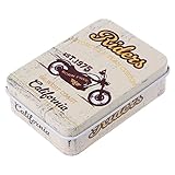 Buwei Mini Caja de Almacenamiento de Metal de hojalata, Soporte para joyería, Tarro,...