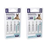 Parasital Pipetas Antiparasitarias para Perros Grandes de más de 15 kg - Pack de 8x5ml de...