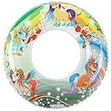 Inflable de Anillo de Natación Unicornio,Anillo de Baño de Amor para Fiesta en la...