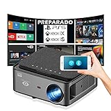 Proyector 4K, Android 9.0, 8.200 Lúmenes, Contraste 15.000:1 ,Fullhd Nativo, Cine en Casa...