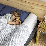 BANBALOO BAMBOO-Barrera Seguridad Cama Niño-Anticaídas Infantil...