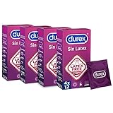 Durex Preservativos Pack Sin LÃ¡tex - 12 condones x 4 Packs